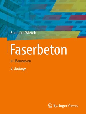 cover image of Faserbeton